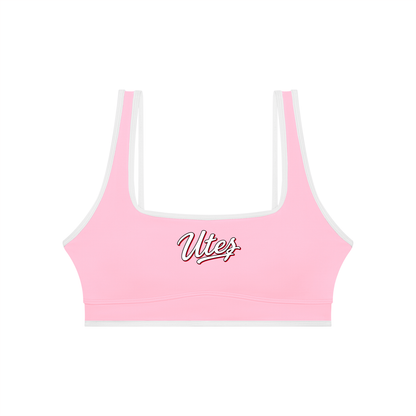 Women's Color Block Yoga Sports Bra