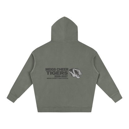 Vector Star Front Meigs County Oversize Fleeced Hoodie