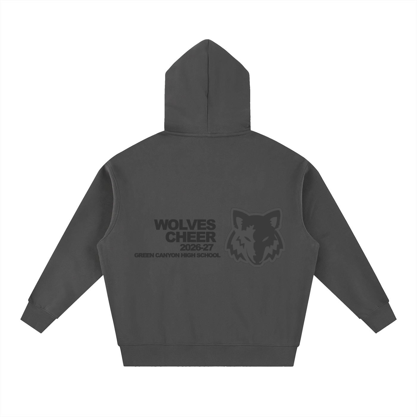 Essential Oversized Boxy Fit Fleece Hoodie