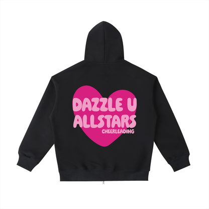 DU Heart Heavyweight Pocket Hoodie