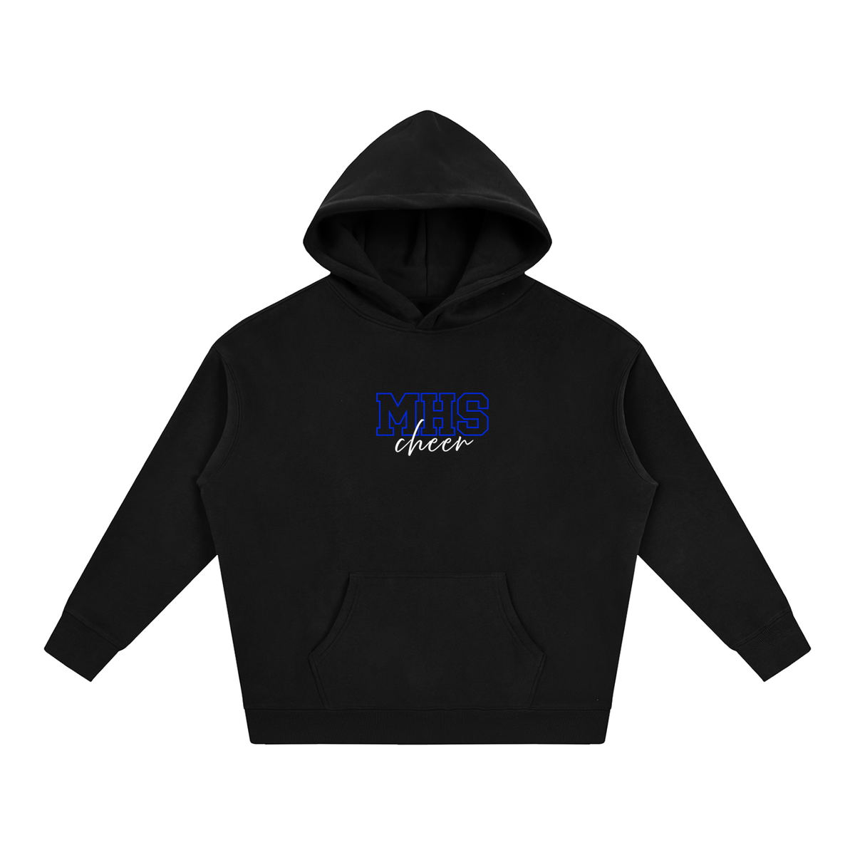 Cursive Front Mattituck Oversize Fleeced Hoodie
