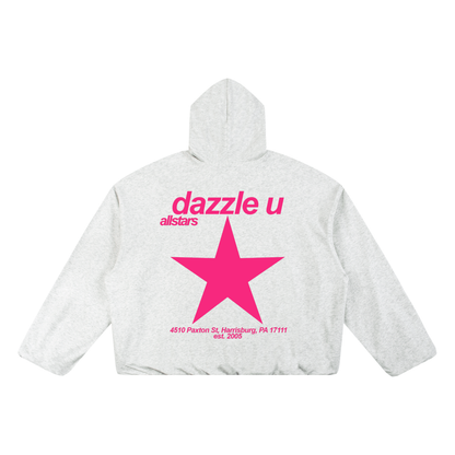 DU Boxy Gather-Hem Hoodie