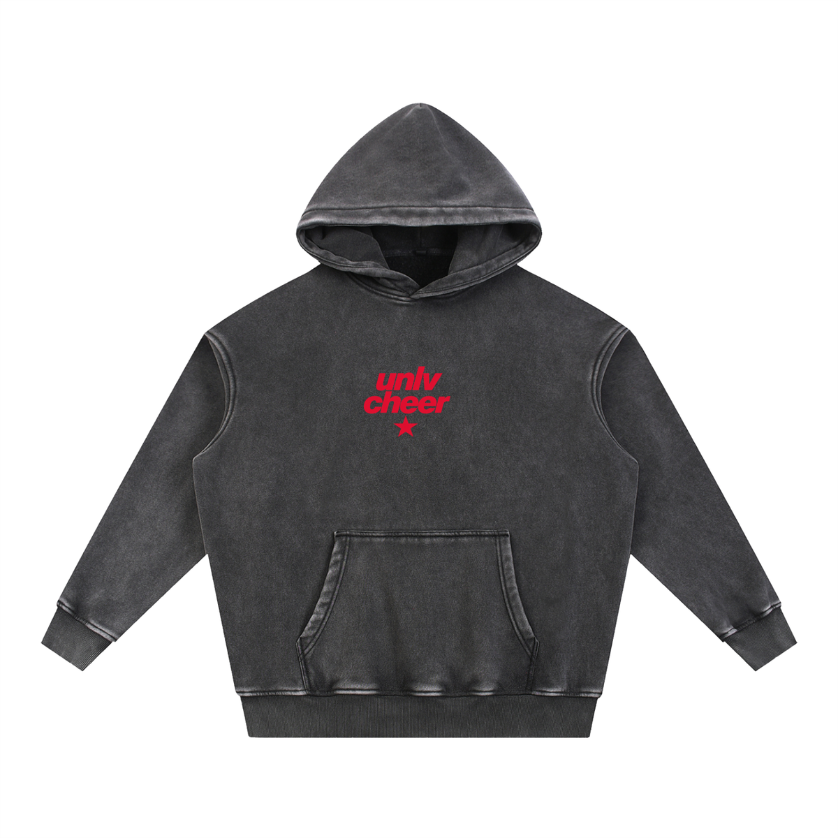 Big Star UNLV Snow Wash Fleece Oversize Hoodie