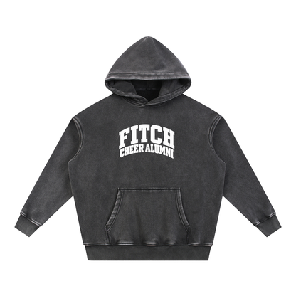 Fitch Alumni Snow Wash Fleece Oversize Hoodie