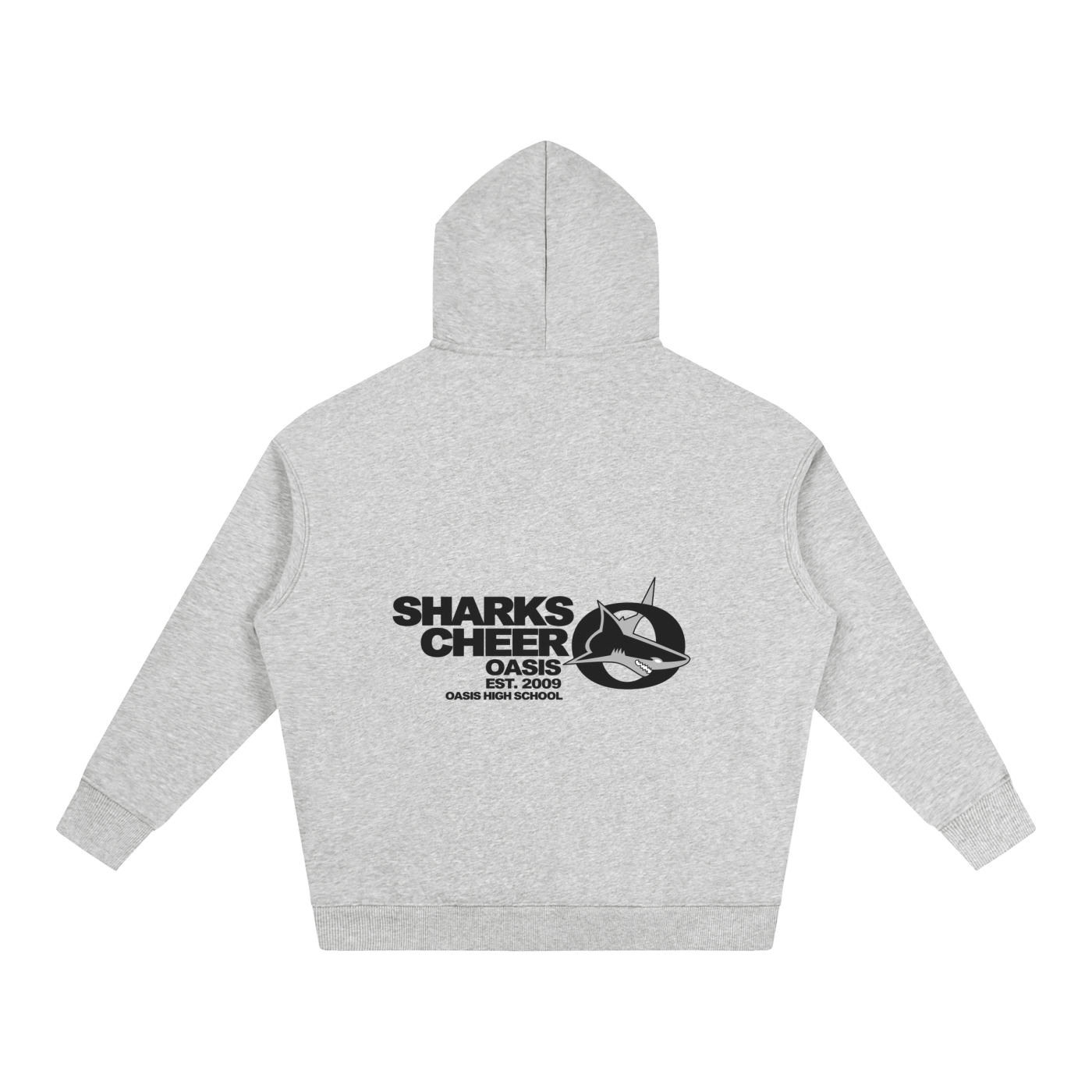 Vector Star Front Oasis Oversize Fleeced Hoodie