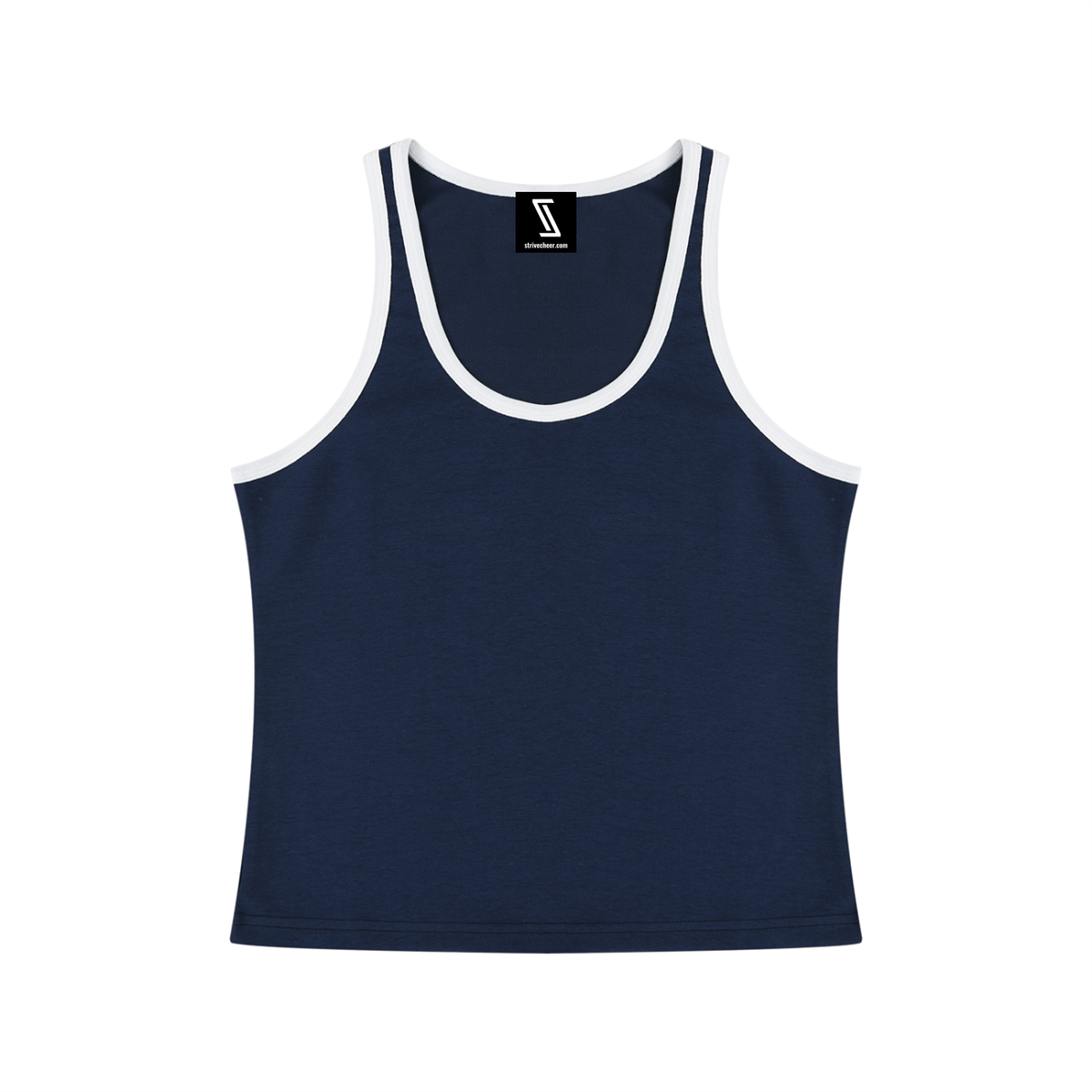 Strive Color Block Cropped Tank