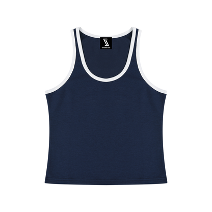 Strive Color Block Cropped Tank