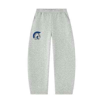 Unisex Barrel Leg Sweatpants