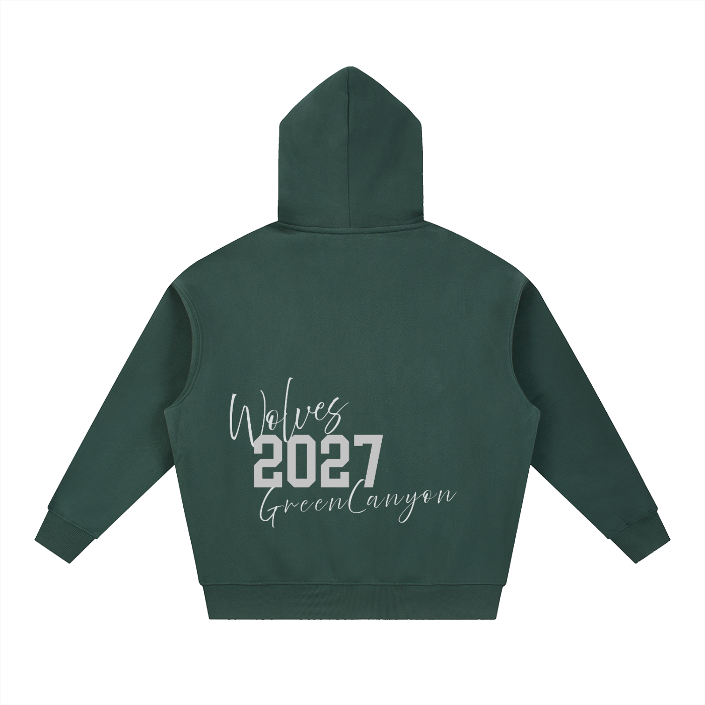 Essential Oversized Boxy Fit Fleece Hoodie