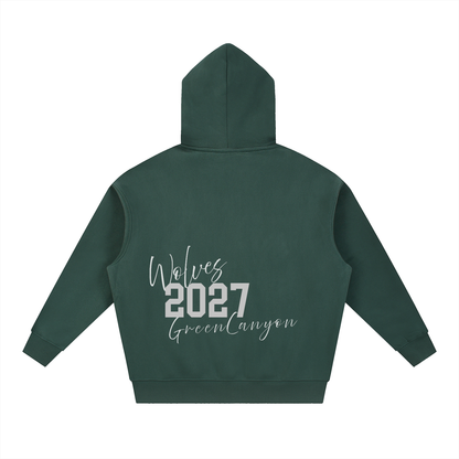 Essential Oversized Boxy Fit Fleece Hoodie