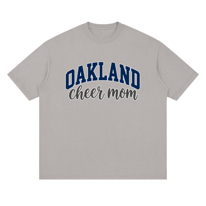 Cheer Mom Oakland Middle Oversized Drop Shoulder T-Shirt