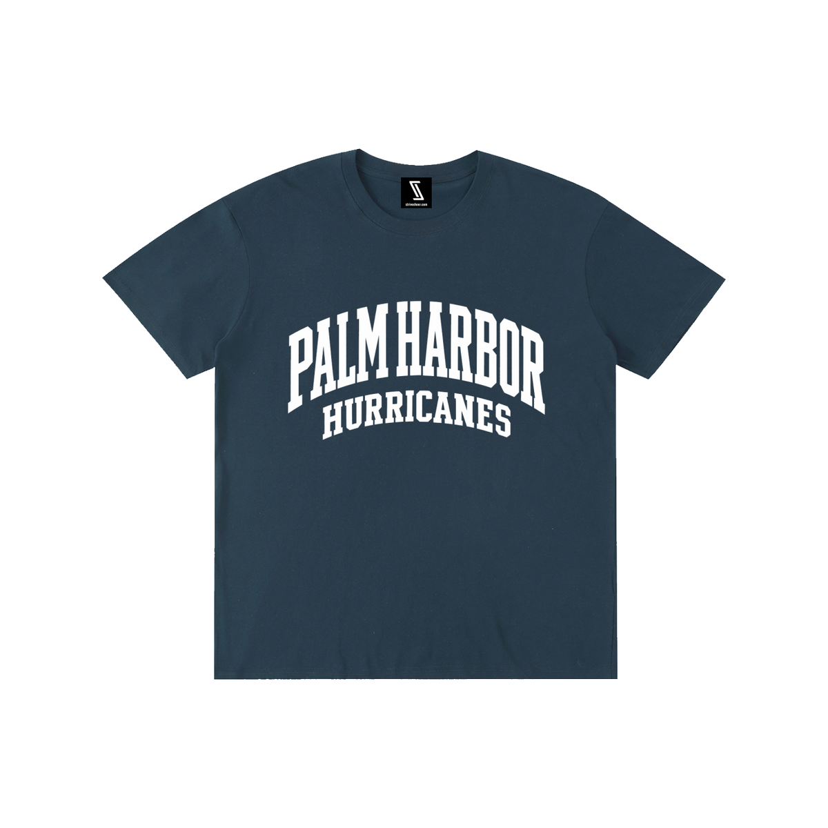 Basic 2 White Palm Harbor Pure Cotton Unisex T-Shirt