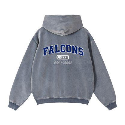 Zip-Through Boxy Fleece Hoodie (Matching Set 3)