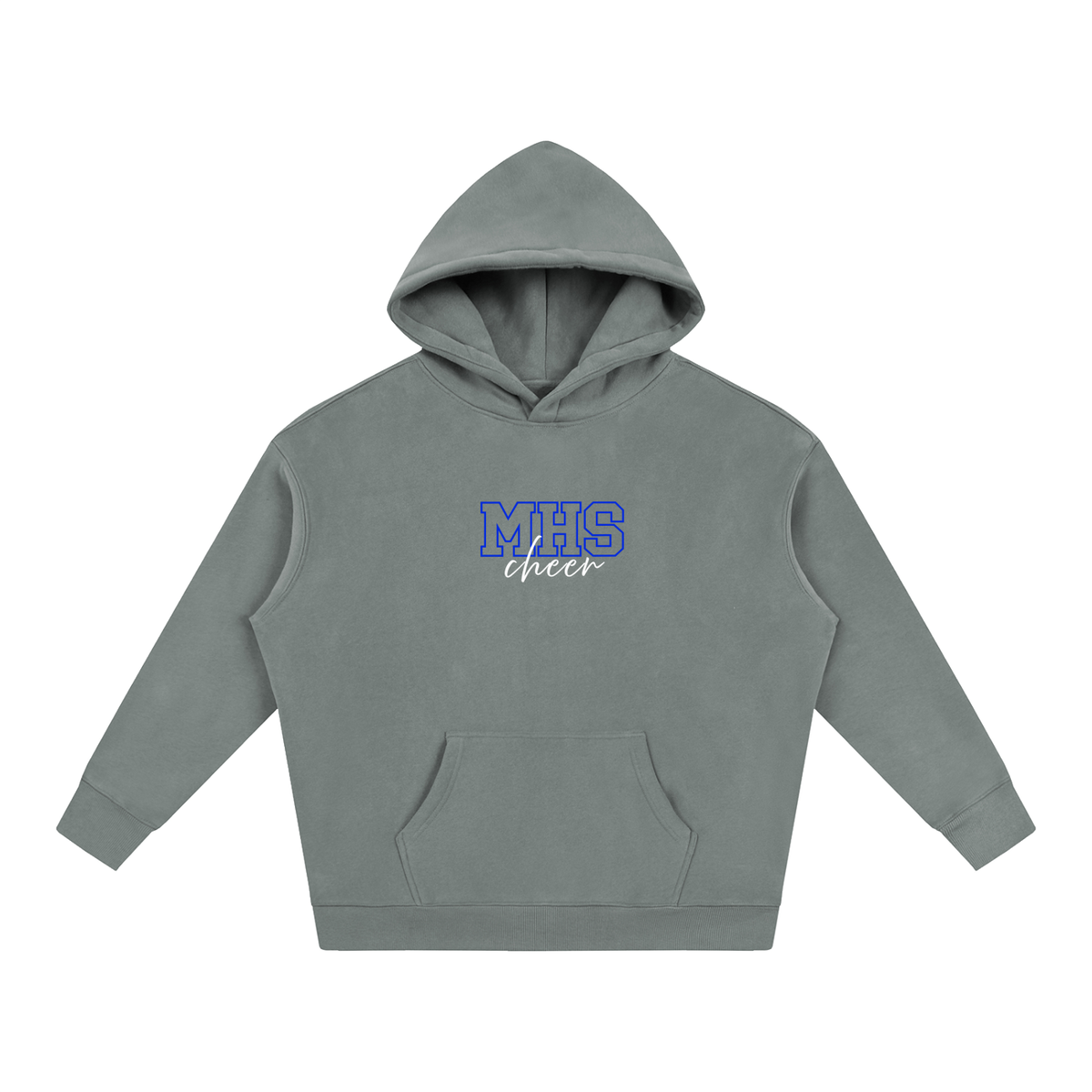 Cursive Front Mattituck Oversize Fleeced Hoodie