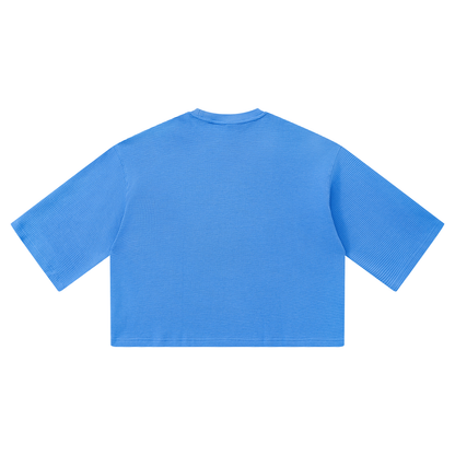 Unisex Waffle Boxy T-Shirt