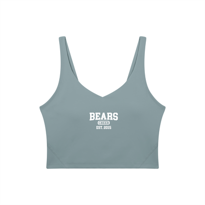 Women's V-Neck Yoga Sports Bra
