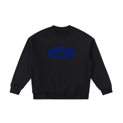 Basic 2 James Island Essential Fleece Kids' Crewneck Sweatshirt