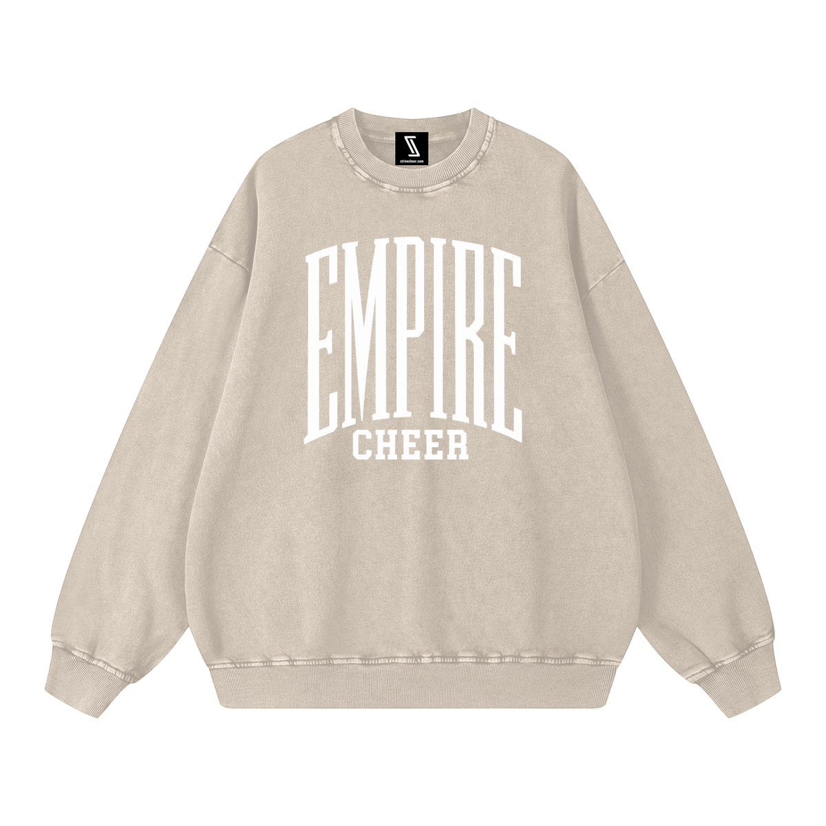 Snow Washed Oversized Sweatshirt