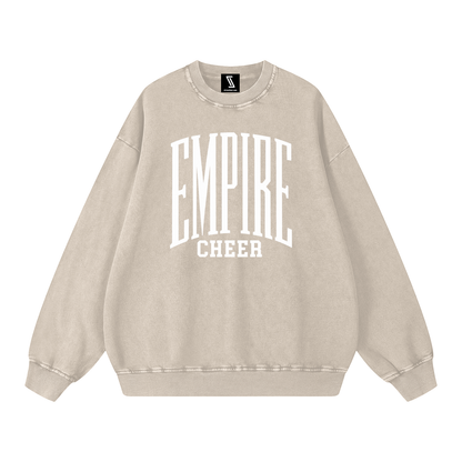 Snow Washed Oversized Sweatshirt