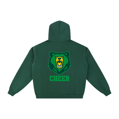 Simple Blanchet Essential Fleece Zip-Through Hoodie