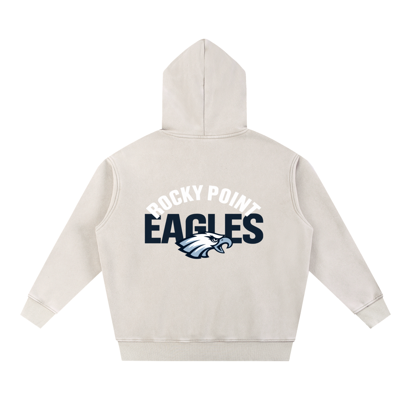 Rocky Point Snow Wash Fleece Oversize Hoodie