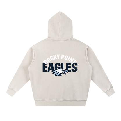 Snow Wash Fleece Oversize Hoodie