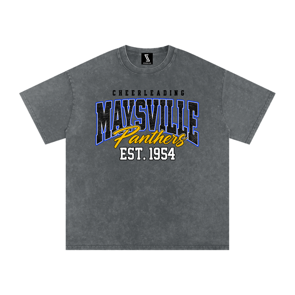 Vintage Maysville Snow Washed Oversized Cotton T-Shirt