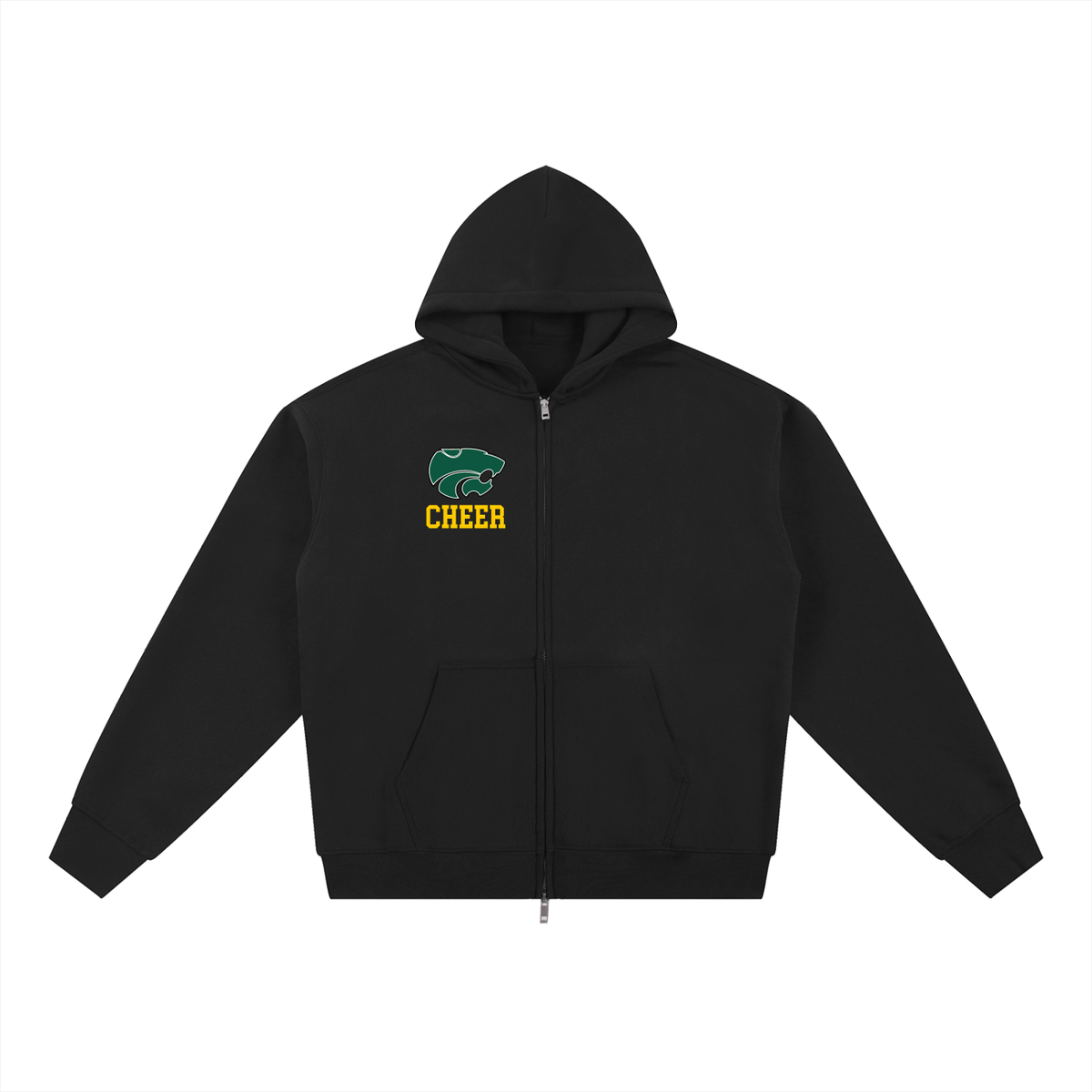 Simple Gladeville Essential Fleece Zip-Through Hoodie