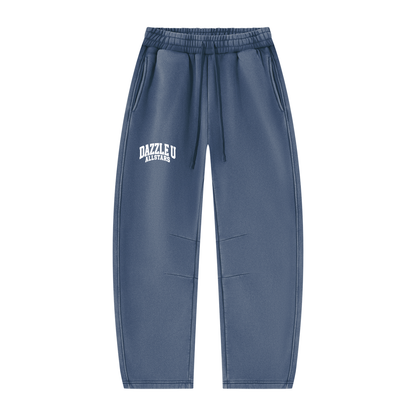 *NEW* Unisex Vintage Wash Barrel Leg Fleece Sweatpants