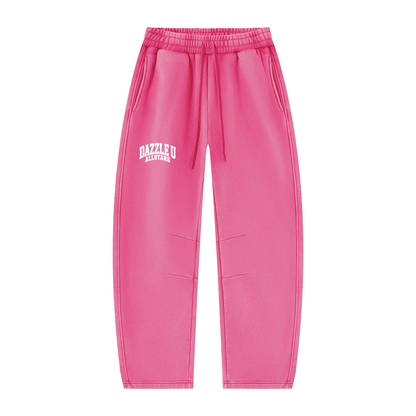 *NEW* Unisex Vintage Wash Barrel Leg Fleece Sweatpants