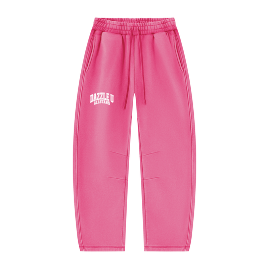 *NEW* Unisex Vintage Wash Barrel Leg Fleece Sweatpants
