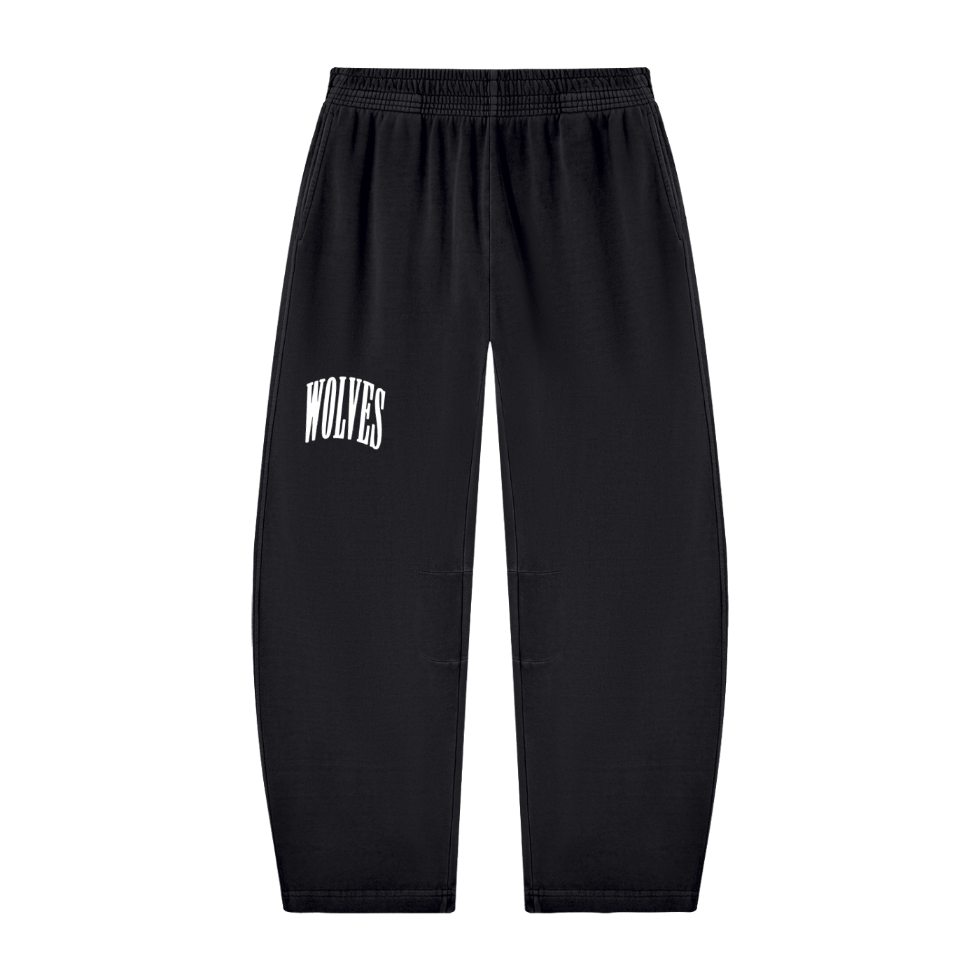 Washed Set Barrel Leg Sweatpants