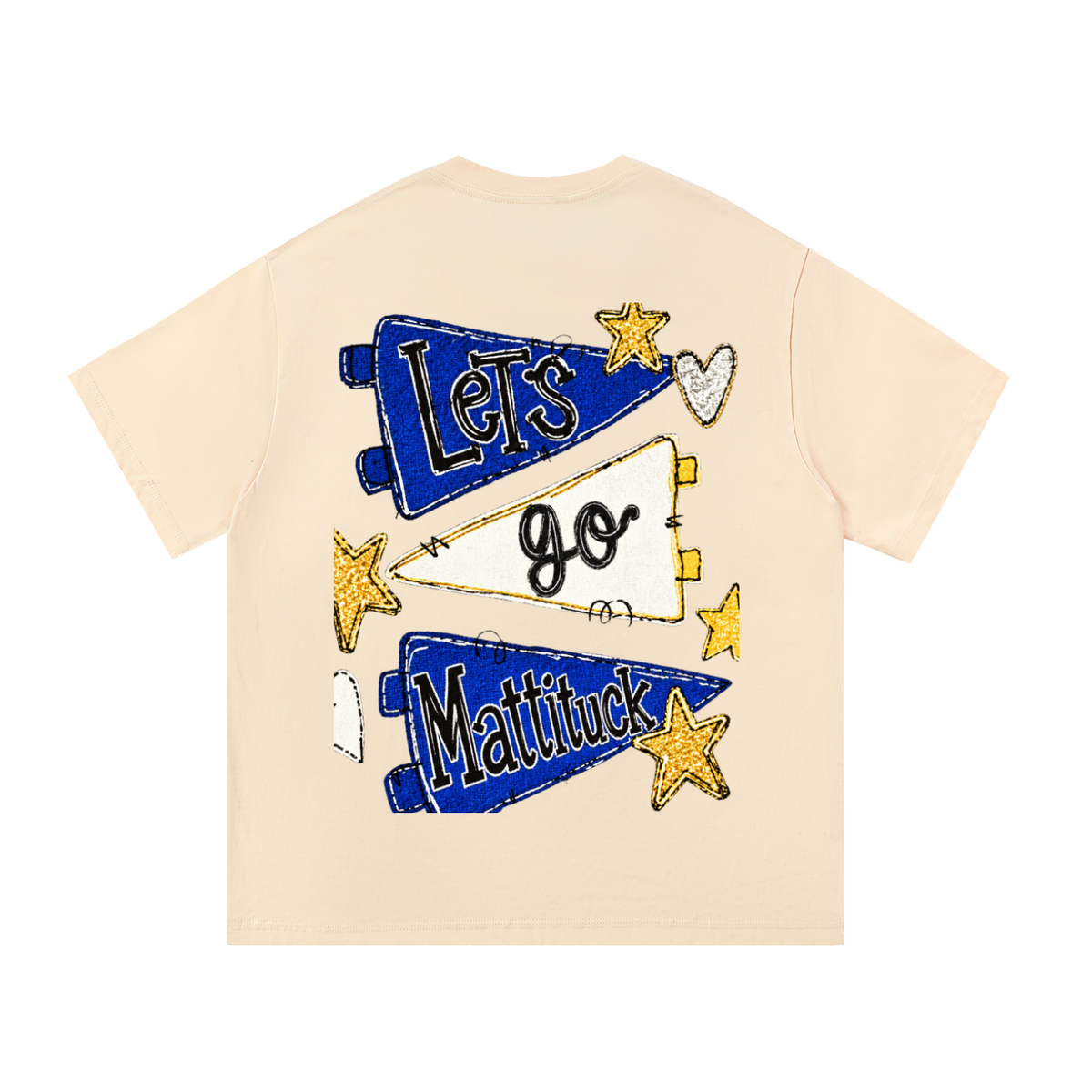 Lets Go Mattituck Essential Cotton T-Shirt
