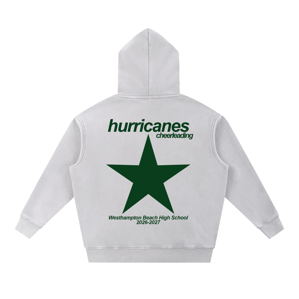 Snow Wash Fleece Oversize Hoodie
