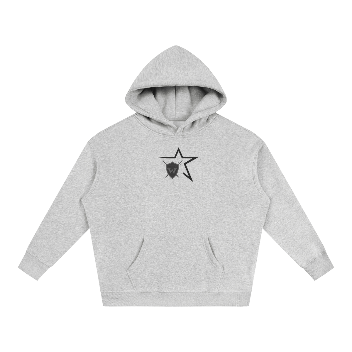 Vector Star Front Taylorsville Oversize Fleeced Hoodie