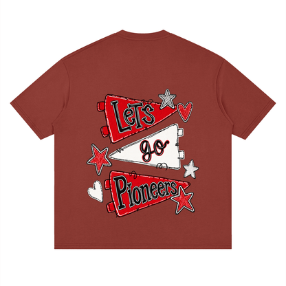 Lets Go Artesia Oversized Drop Shoulder T-Shirt