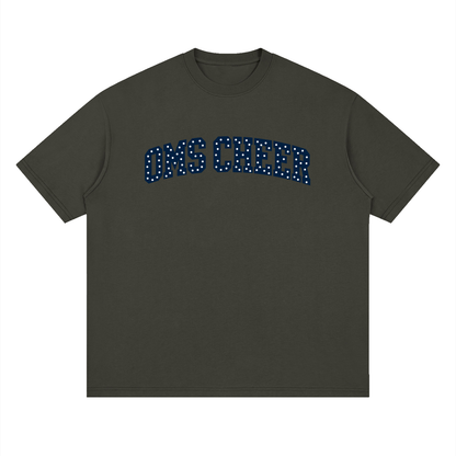 Polka Dot Oakland Middle Oversized Drop Shoulder T-Shirt