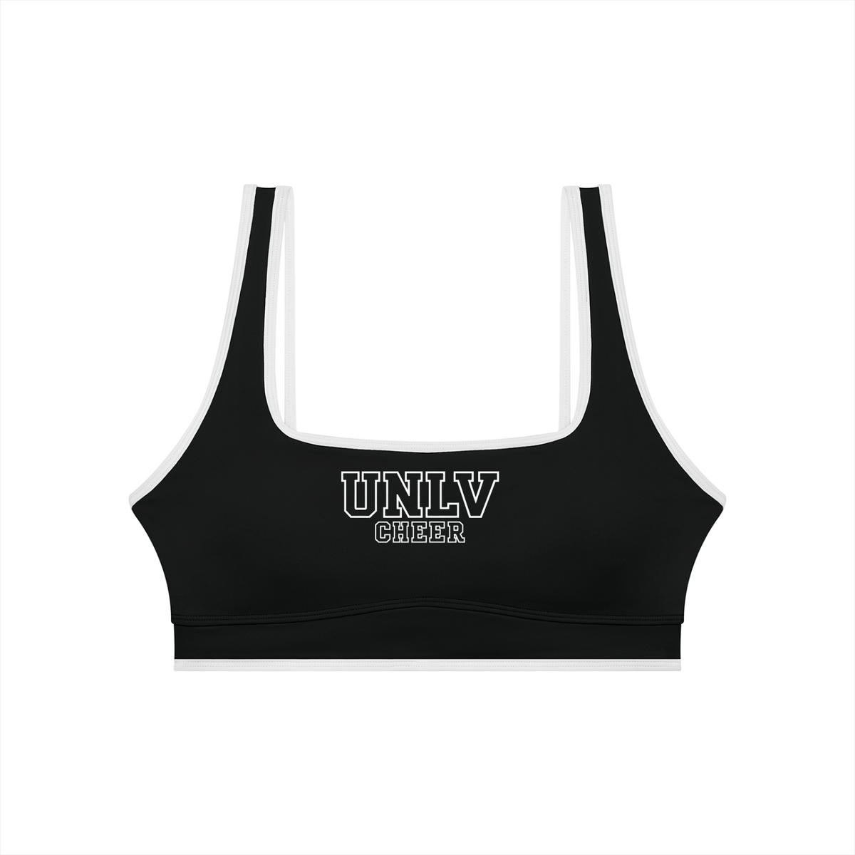 Basic 4 UNLV Women's Color Block Yoga Sports Bra