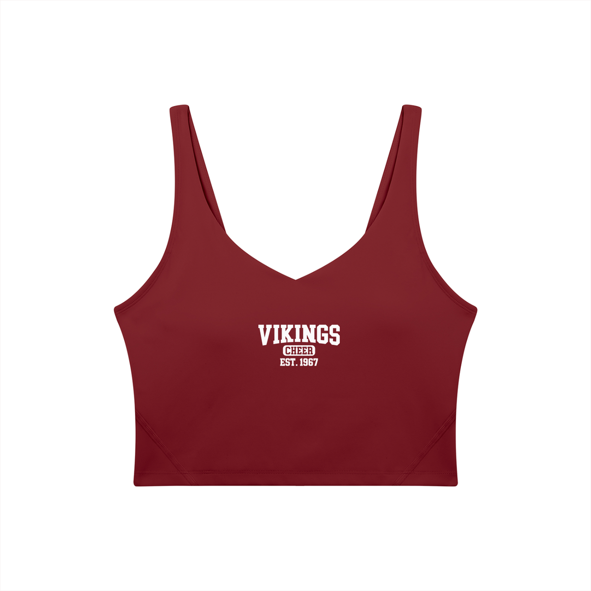 Old School East Lyme Women's V-Neck Yoga Sports Bra