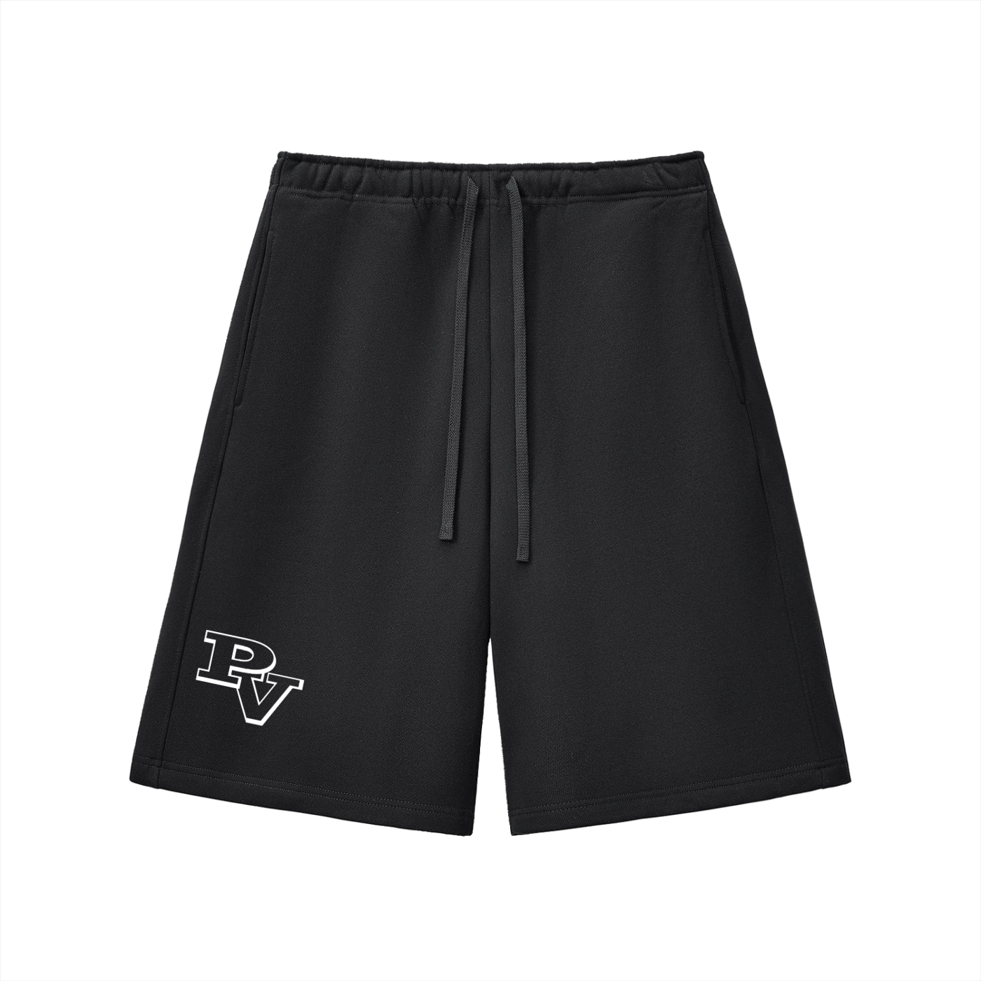 baggy longline sweat shorts
