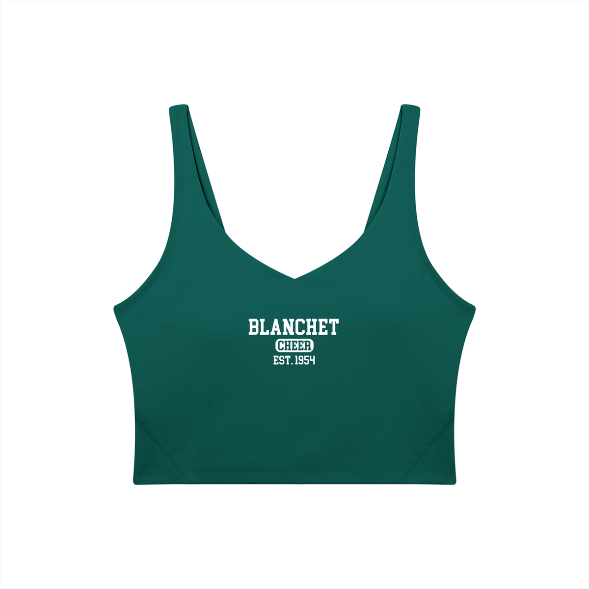 Women's V-Neck Yoga Sports Bra