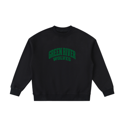 Basic 2 Green River Essential Fleece Kids' Crewneck Sweatshirt