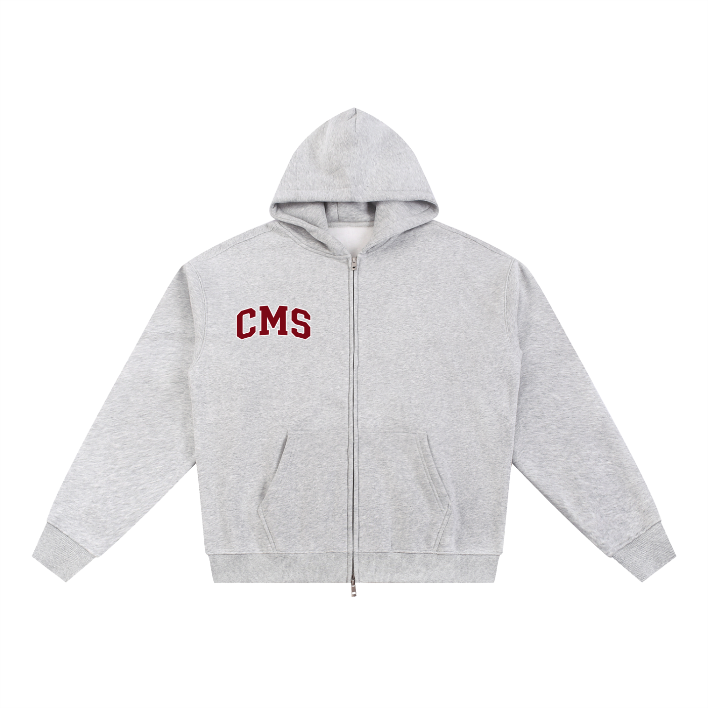 Essential Fleece Zip-Through Hoodie