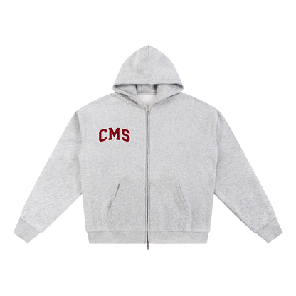 Essential Fleece Zip-Through Hoodie