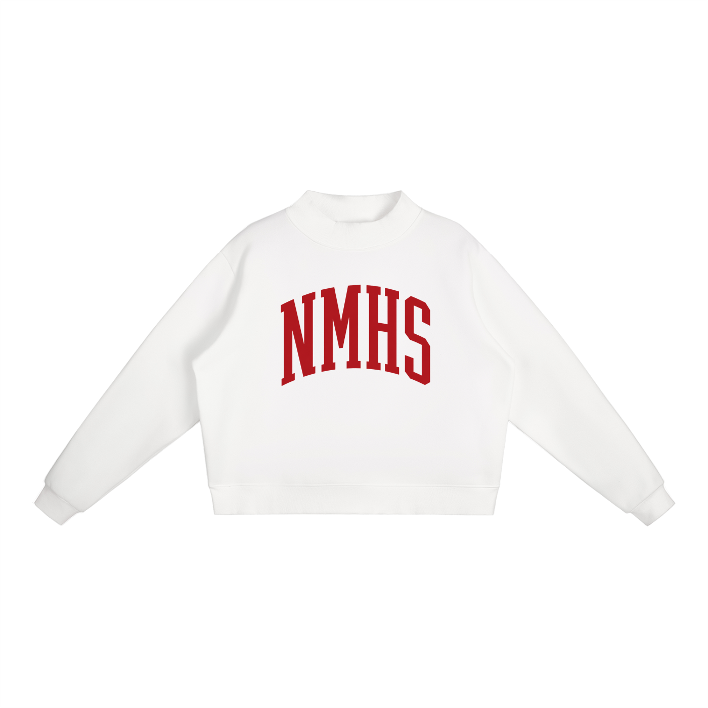 Mock-Neck Sweatshirt