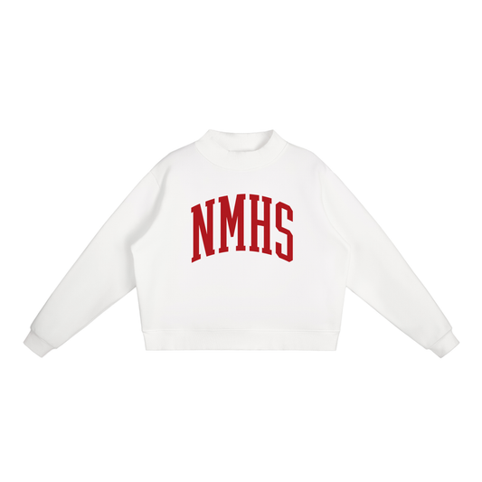 Mock-Neck Sweatshirt