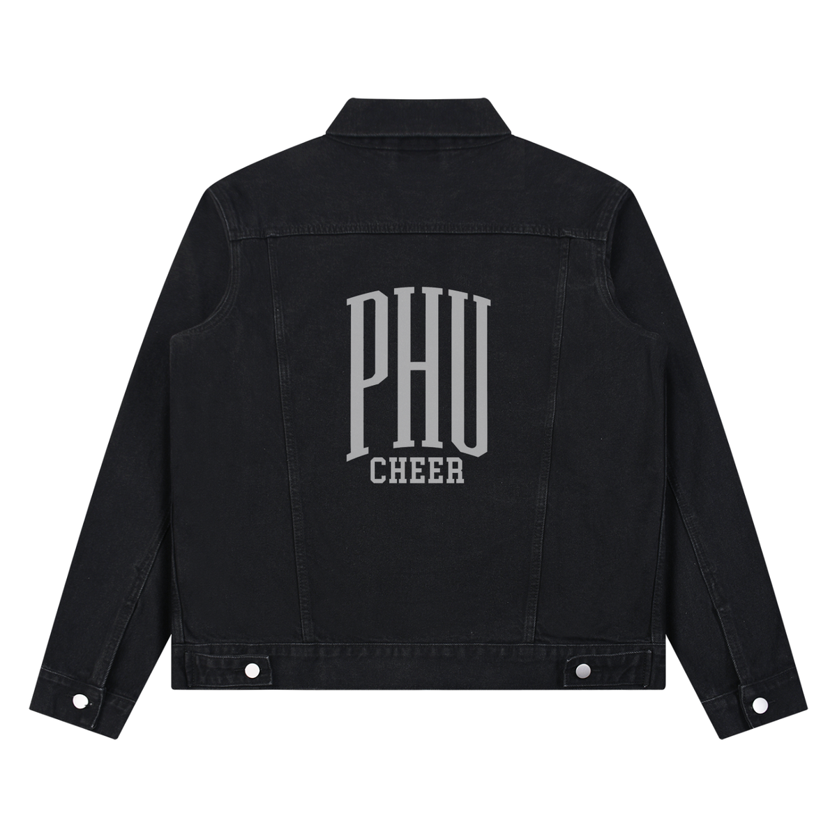 PHU Unisex Vintage ButtonvWash Denim Jacket