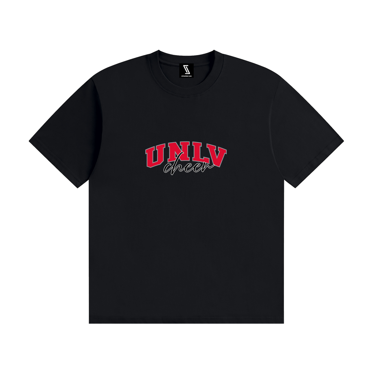 Cursive UNLV Unisex Seamless Cotton T-Shirt