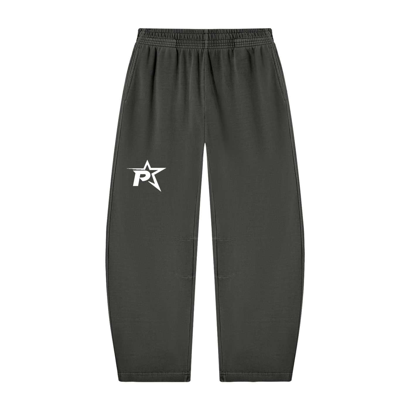 Unisex Vintage Washed Barrel Leg Sweatpants