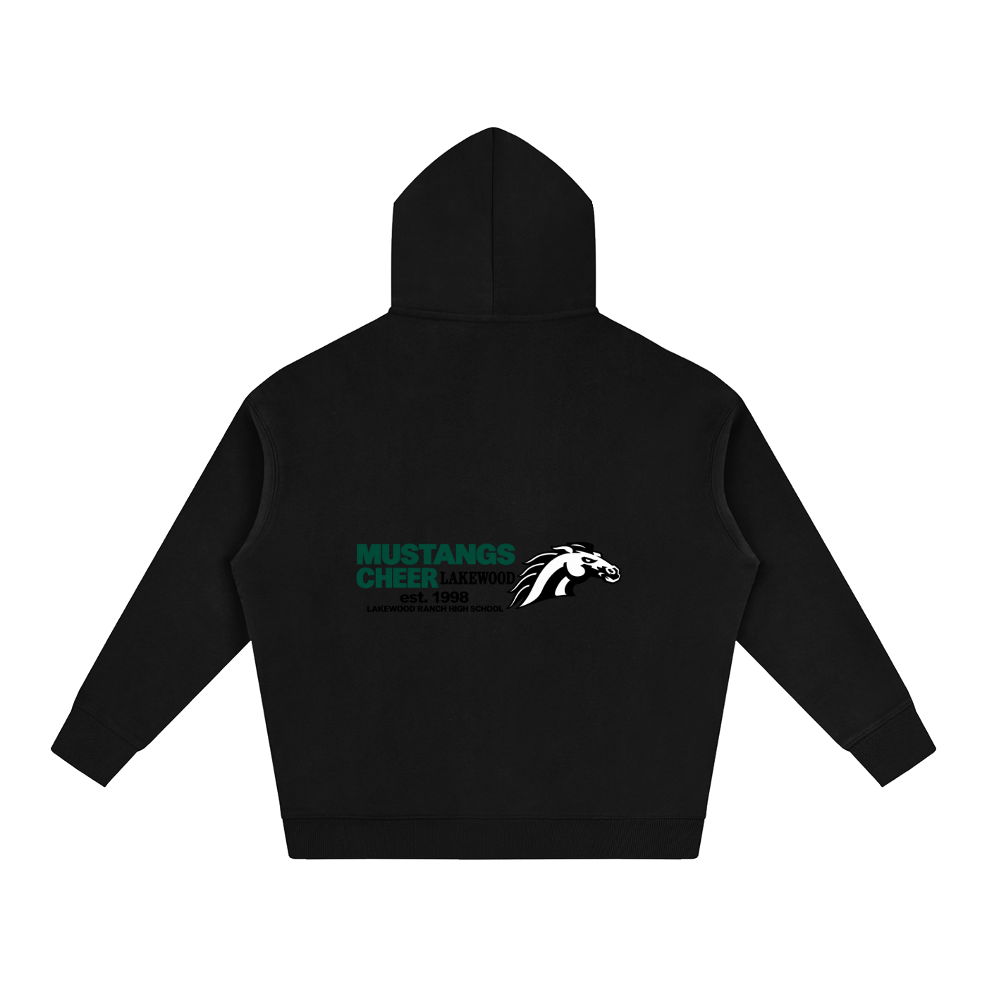 Vector Star Front Lakewood Ranch Oversize Fleeced Hoodie
